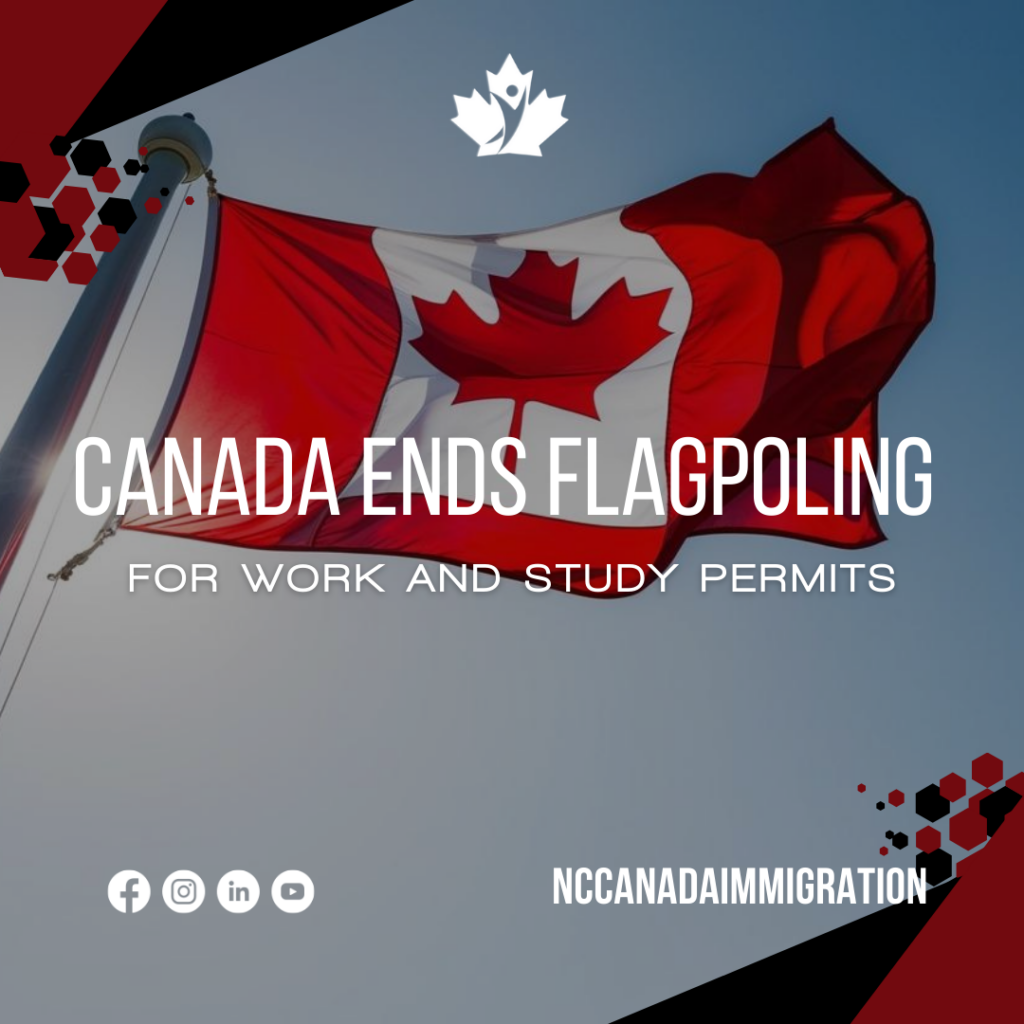 Canada Ends Flagpoling