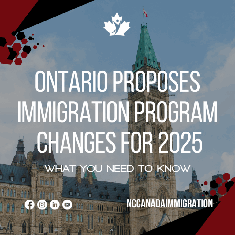 Ontario Proposes Immigration Program Changes for 2025: What You Need to ...